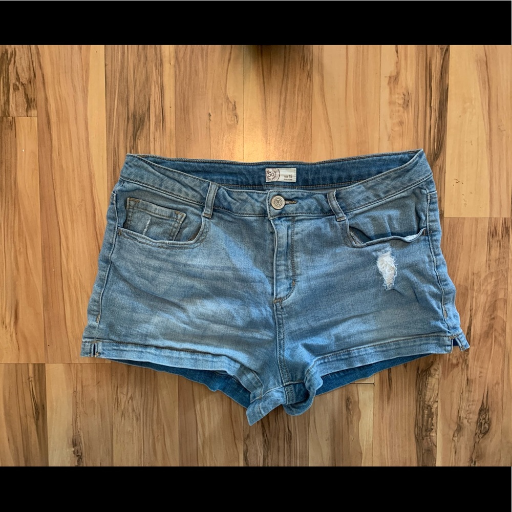SO Jean Shorts, Size 15.